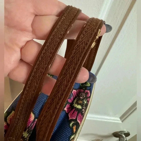 Sakroots Lunch Bag Thermal 9" x 4" x 7" Floral "True Love" Peace Insulated - Picture 13 of 14